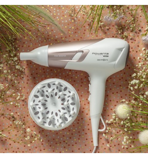 Rowenta Studio Dry CV5830F0 Haartrockner 2100 W Beige, Weiß