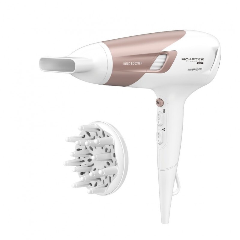 Rowenta Studio Dry CV5830F0 Haartrockner 2100 W Beige, Weiß