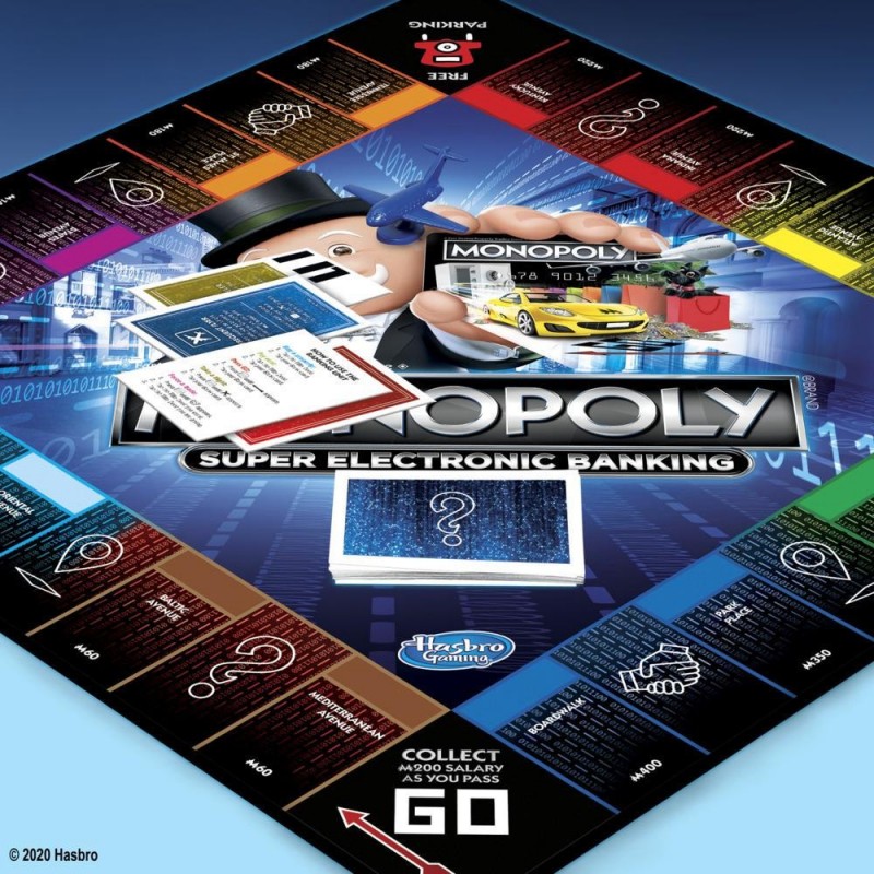 Hasbro Monopoly Super Electronic Banking Erwachsene & Kinder Wirtschaftssimulation