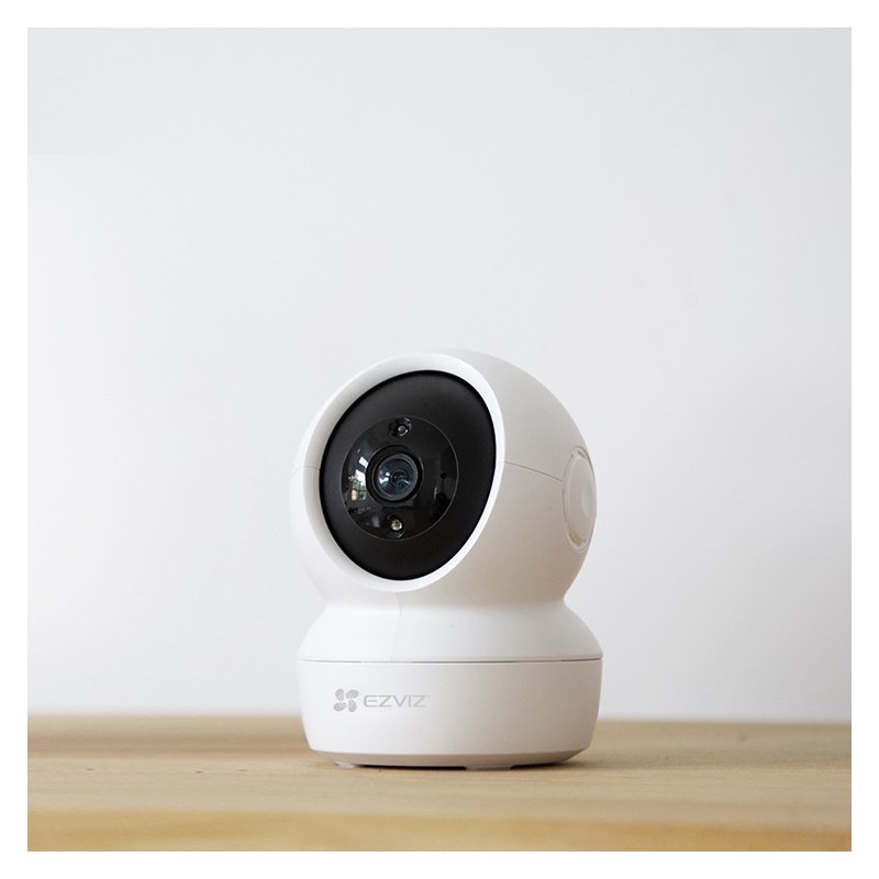 EZVIZ C6N 4MP Smart Indoor Smart Security PT Cam, with Motion Tracking - White