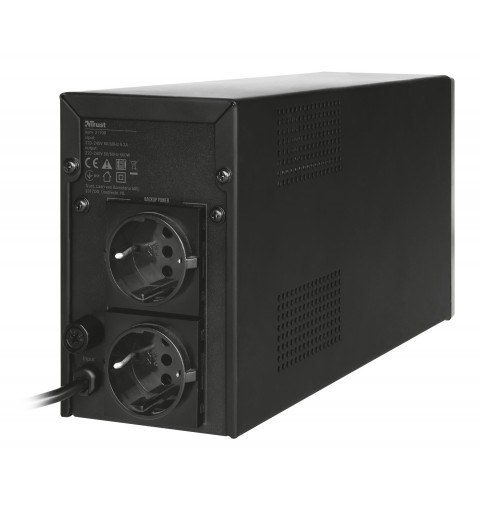 Trust Oxxtron 1000VA 1 kVA 2 AC outlet(s)