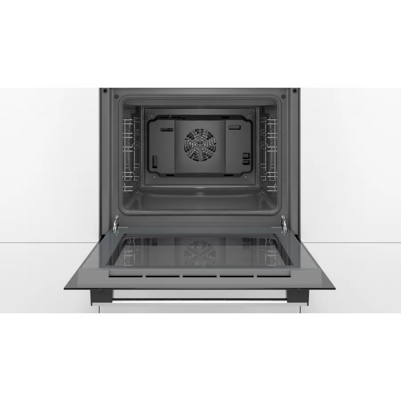 Bosch Serie 2 HBF011BR0 Backofen 66 l 3300 W A Schwarz, Edelstahl