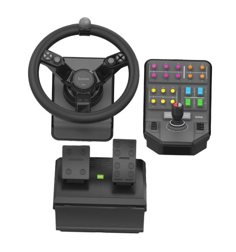 Logitech G G Heavy Equipment Bundle Farm Sim Controller Negro USB Volante + Pedales Analógico Digital