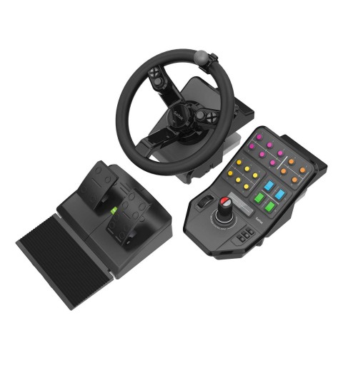 Logitech G G Heavy Equipment Bundle Farm Sim Controller Negro USB Volante + Pedales Analógico Digital