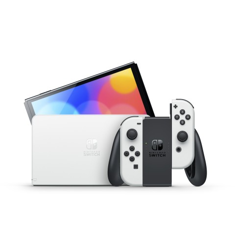 Nintendo Switch OLED console de jeux portables 17,8 cm (7") 64 Go Écran tactile Wifi Blanc