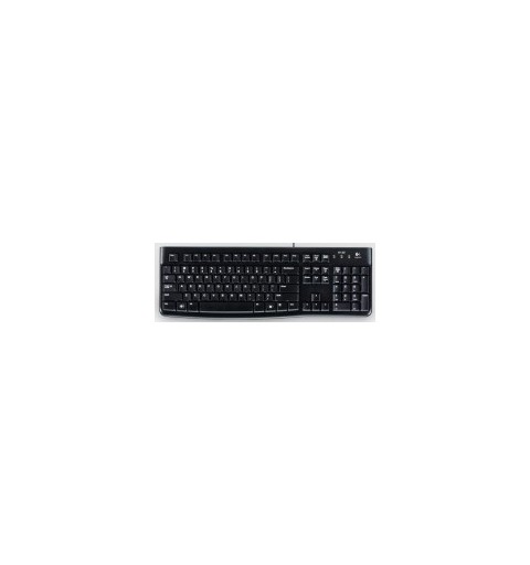 Logitech K120 Corded Keyboard clavier USB QWERTY Italien Noir