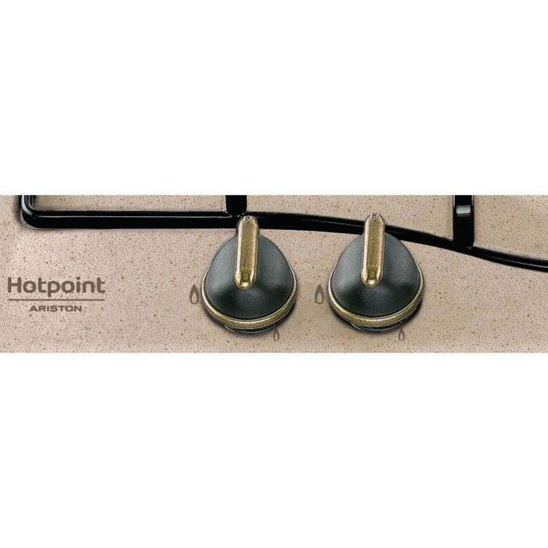 Hotpoint PC 640 T (AV) R HA Black, Bronze, Oat Built-in Gas 4 zone(s)