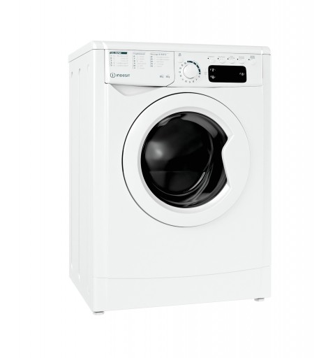 Indesit EWDE 861483 W IT N machine à laver avec sèche linge Autoportante Charge avant Blanc D