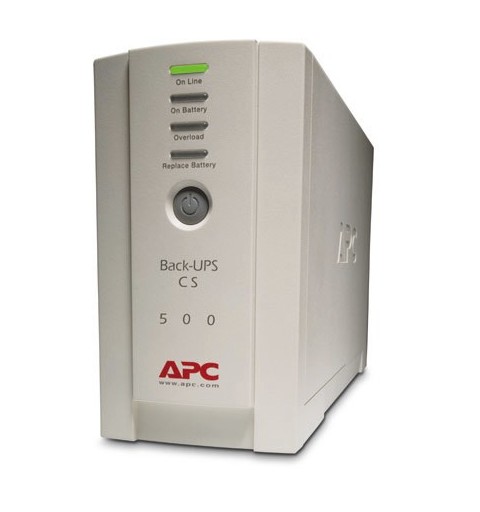 APC Back-UPS Standby (Offline) 0,5 kVA 300 W 4 AC-Ausgänge