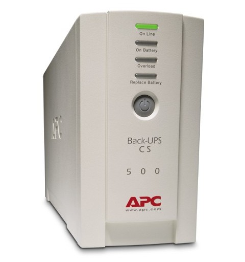 APC Back-UPS Standby (Offline) 0,5 kVA 300 W 4 AC-Ausgänge