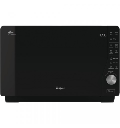 Whirlpool MWF 427 SL Comptoir Micro-onde combiné 25 L 800 W Noir, Argent