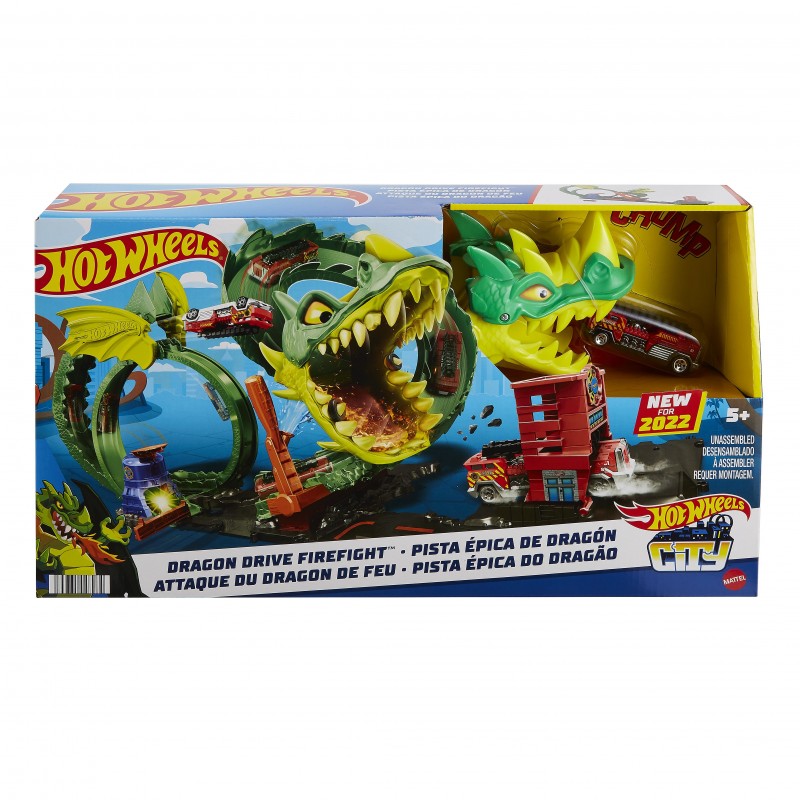 Hot Wheels City La Fureur Du Dragon