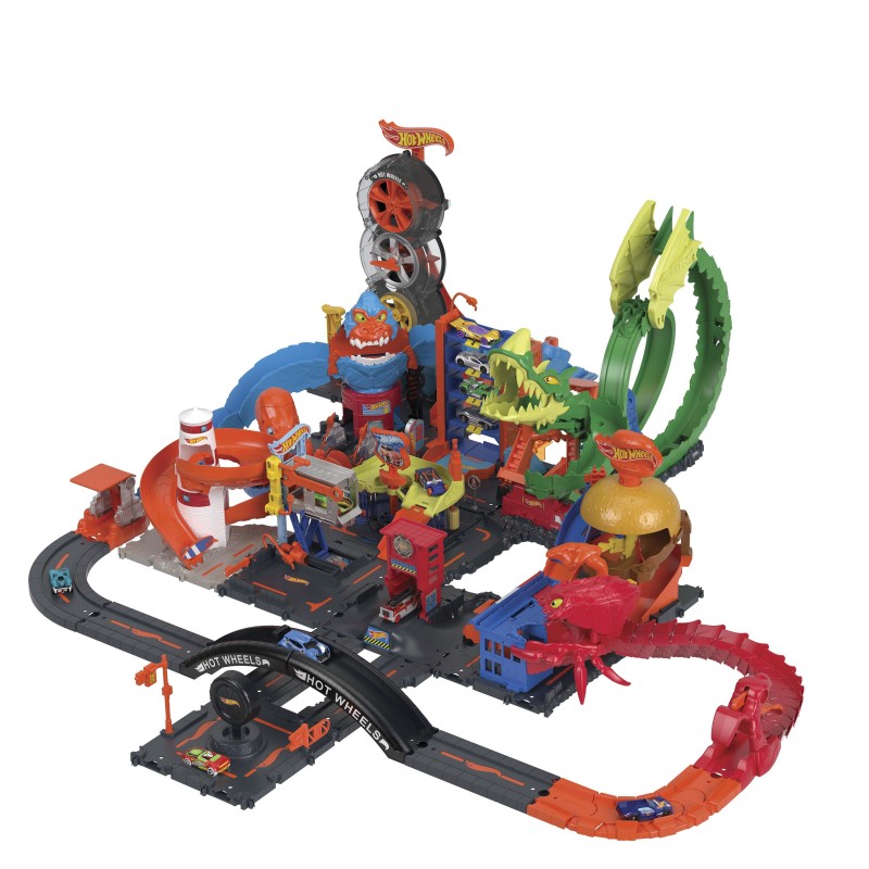 Hot Wheels City HDP03 Spielzeugauto-Fahrbahn