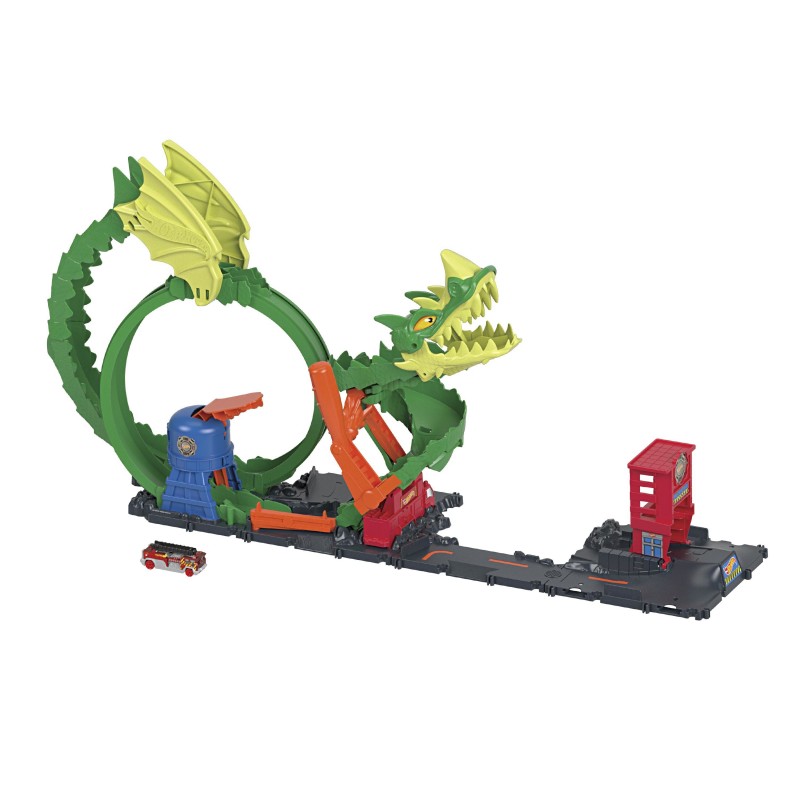 Hot Wheels City La Fureur Du Dragon