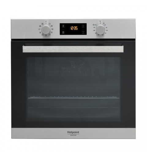 Hotpoint FA3 840 H IX HA 66 L 2900 W A+ Black, Stainless steel