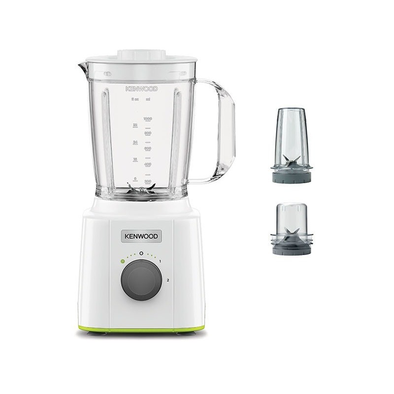 Kenwood Blend-Xtract 3-in-1 BLP31.D0WG 1,6 L Batidora de vaso 350 W Transparente, Blanco