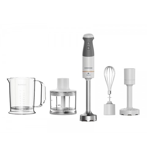 Kenwood HBM40.306WH blender Mélangeur par immersion 850 W Gris, Transparent, Blanc