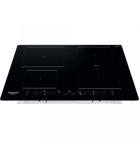 Hotpoint HB 4860B NE plaque Noir Intégré (placement) 59 cm Plaque avec zone à induction 4 zone(s)