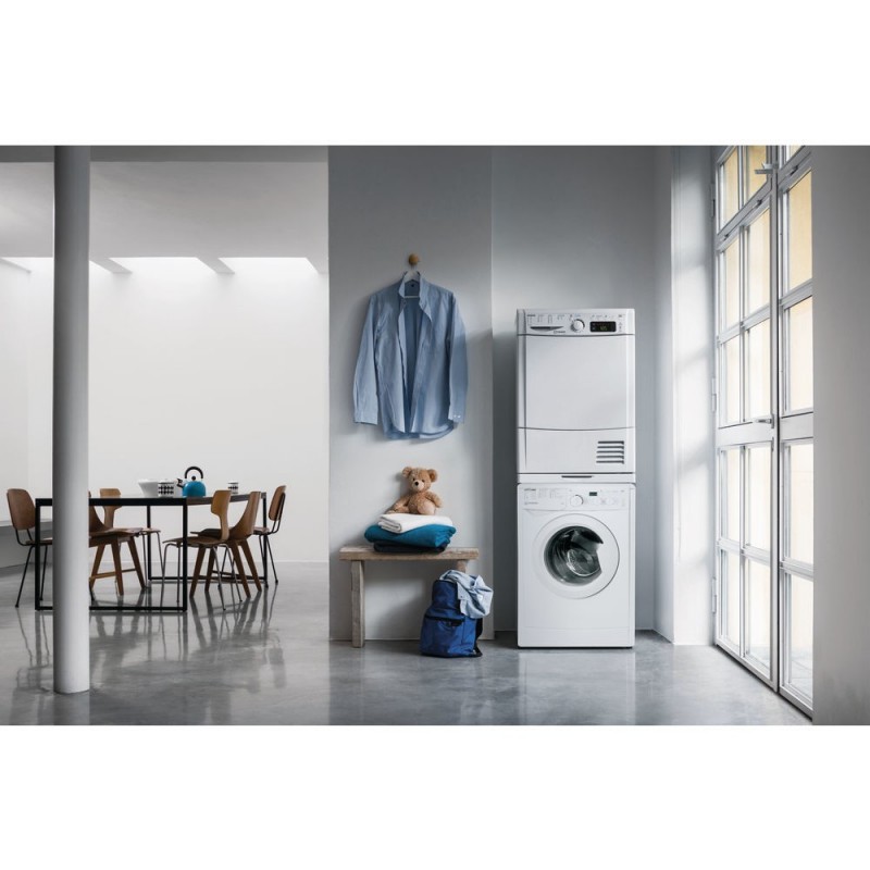 Indesit EWSD 61251 W IT N machine à laver Charge avant 6 kg 1200 tr min F Blanc