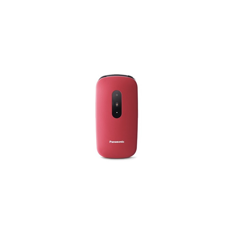 Panasonic KX-TU446EXR 6.1 cm (2.4") 110 g Red Senior phone