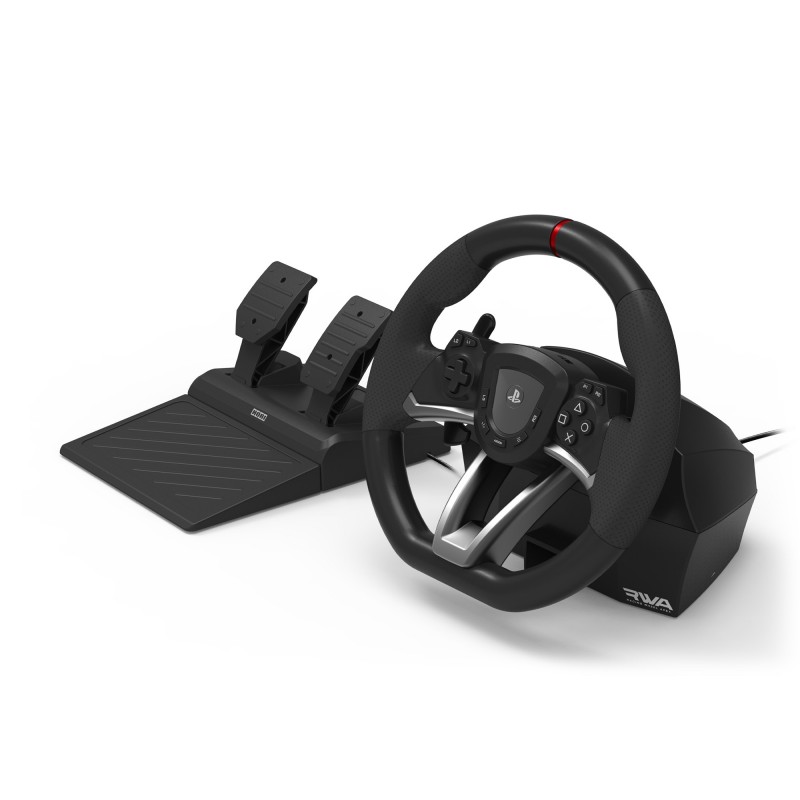 Hori Racing Wheel APEX Negro Volante + Pedales PC, PlayStation 4, PlayStation 5
