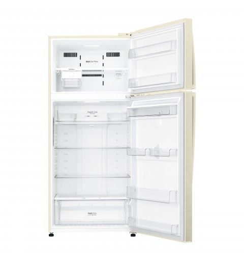 LG GTF744SEPZD fridge-freezer Freestanding 509 L E Sand