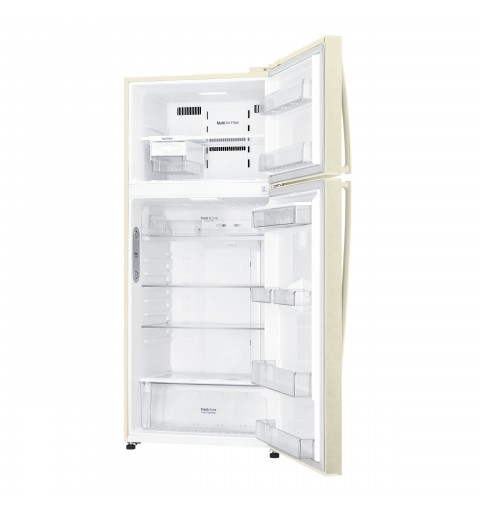 LG GTF744SEPZD fridge-freezer Freestanding 509 L E Sand