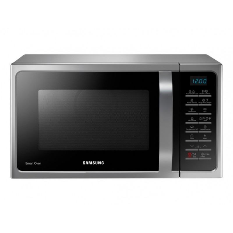 Samsung MC28H5015AS forno a microonde Superficie piana Microonde combinato 28 L 900 W Nero, Argento