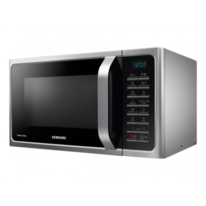 Samsung MC28H5015AS forno a microonde Superficie piana Microonde combinato 28 L 900 W Nero, Argento