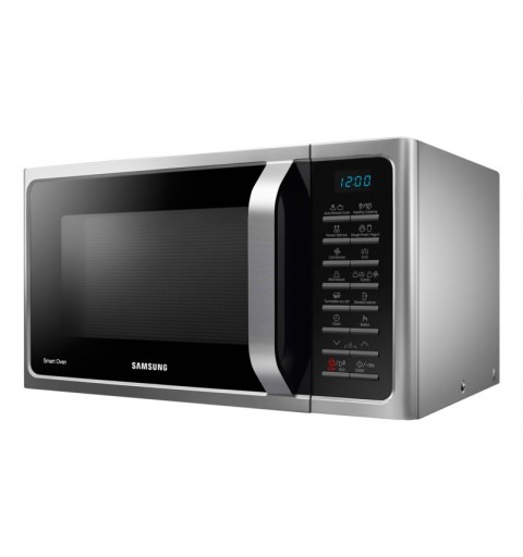 Samsung MC28H5015AS forno a microonde Superficie piana Microonde combinato 28 L 900 W Nero, Argento