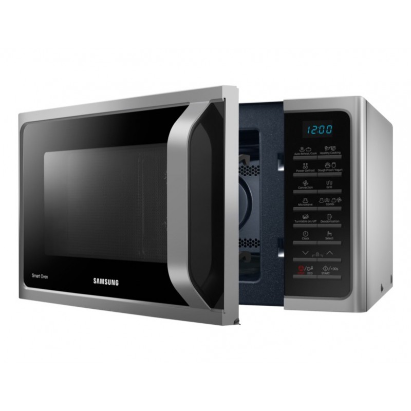 Samsung MC28H5015AS forno a microonde Superficie piana Microonde combinato 28 L 900 W Nero, Argento