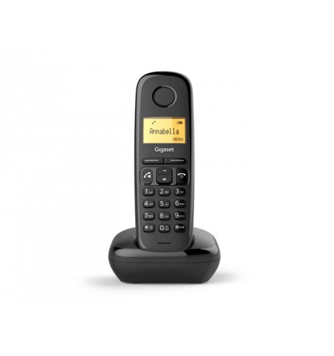 Gigaset A270 DECT-Telefon Anrufer-Identifikation Schwarz