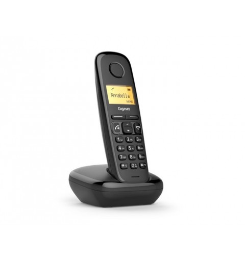 Gigaset A270 DECT-Telefon Anrufer-Identifikation Schwarz