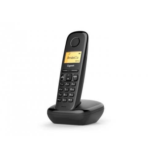 Gigaset A270 DECT-Telefon Anrufer-Identifikation Schwarz