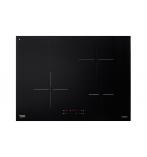 De’Longhi PIN 72 hobs Negro Integrado 70 cm Con placa de inducción 4 zona(s)