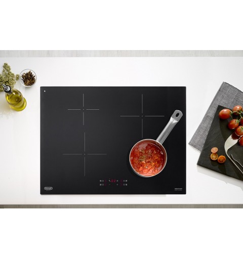 De’Longhi PIN 72 hobs Negro Integrado 70 cm Con placa de inducción 4 zona(s)