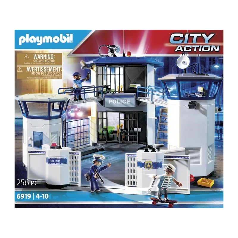 Playmobil City Action Prigione e Stazione di Polizia