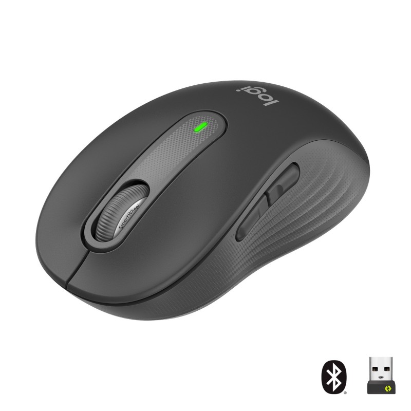 Logitech Signature M650 mouse Mano destra Wireless a RF + Bluetooth Ottico 2000 DPI