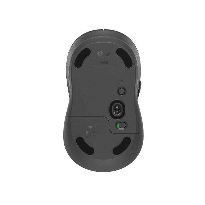 Logitech Signature M650 ratón mano derecha RF inalámbrica + Bluetooth Óptico 2000 DPI