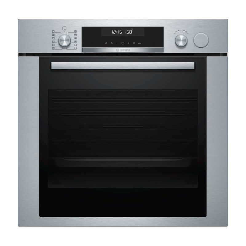 Bosch Serie 6 HRA318BS1 horno de vapor Medio Acero inoxidable Botones, Giratorio