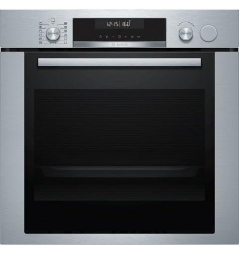 Bosch Serie 6 HRA318BS1 horno de vapor Medio Acero inoxidable Botones, Giratorio