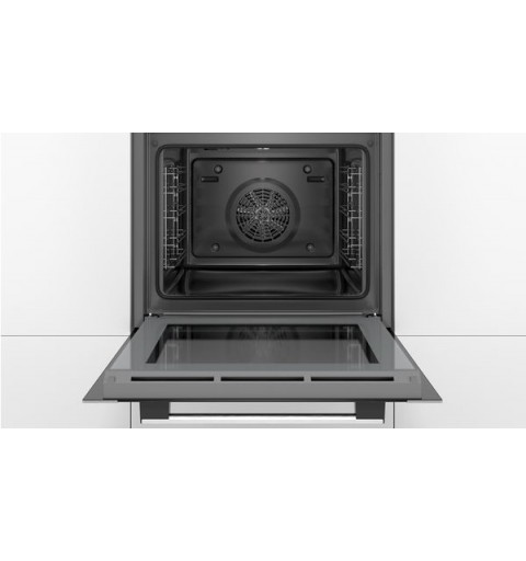 Bosch Serie 6 HRA318BS1 horno de vapor Medio Acero inoxidable Botones, Giratorio