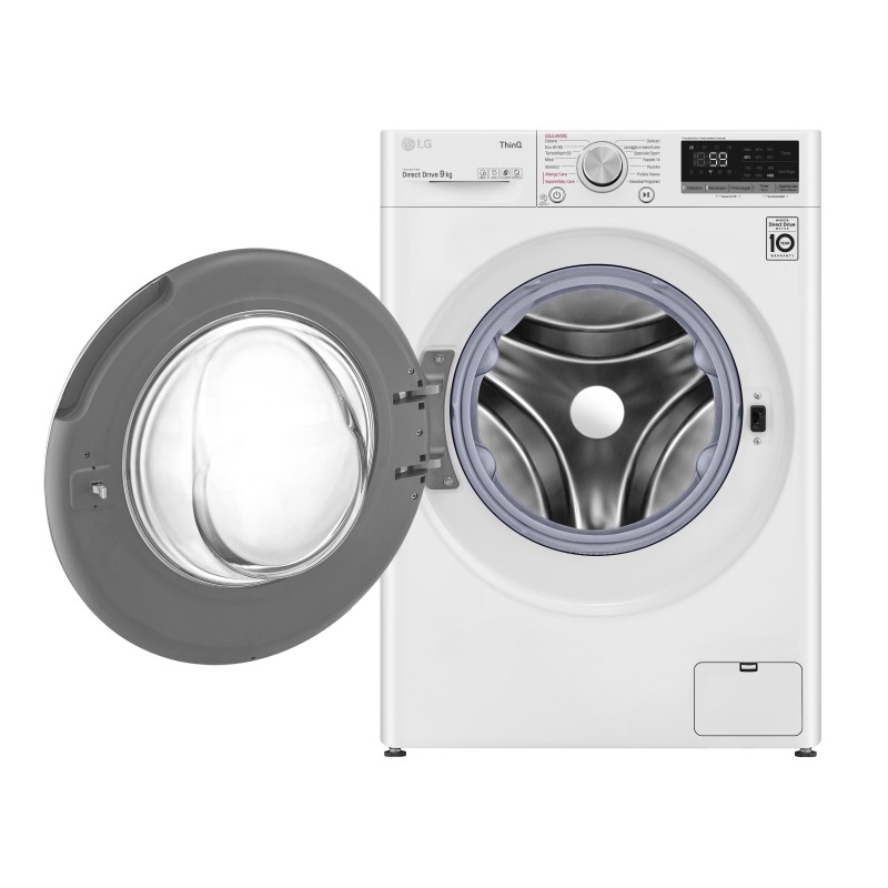 LG F4WV509S1E washing machine Front-load 9 kg 1400 RPM B White