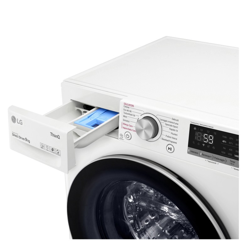 LG F4WV509S1E lavadora Carga frontal 9 kg 1400 RPM B Blanco