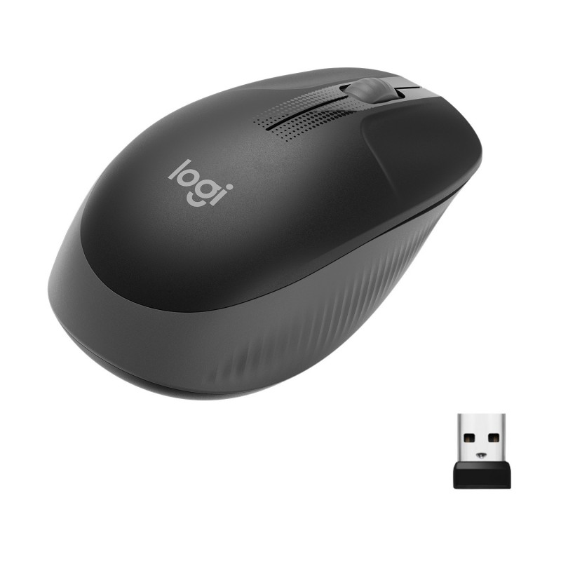 Logitech M190 Full-size wireless mouse Ambidestro RF Wireless Ottico 1000 DPI