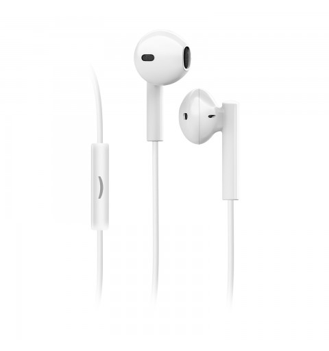 SBS TEEARSETMIX65W auricular y casco Auriculares Alámbrico Dentro de oído Llamadas Música Blanco