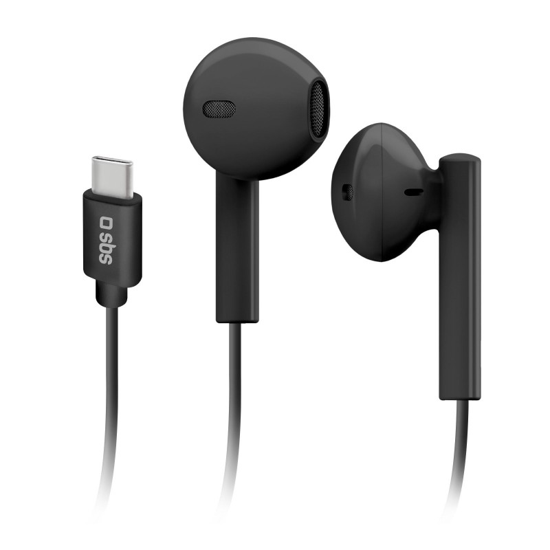 SBS Studio Mix 65c Headphones Wired In-ear Calls Music USB Type-C Black