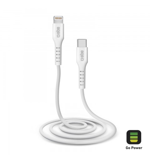 SBS Lightning - Type-C cable for data and charging