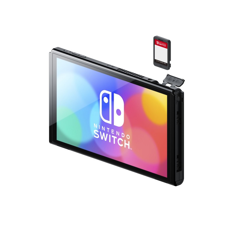 Nintendo Switch OLED console de jeux portables 17,8 cm (7") 64 Go Écran tactile Wifi Bleu, Rouge