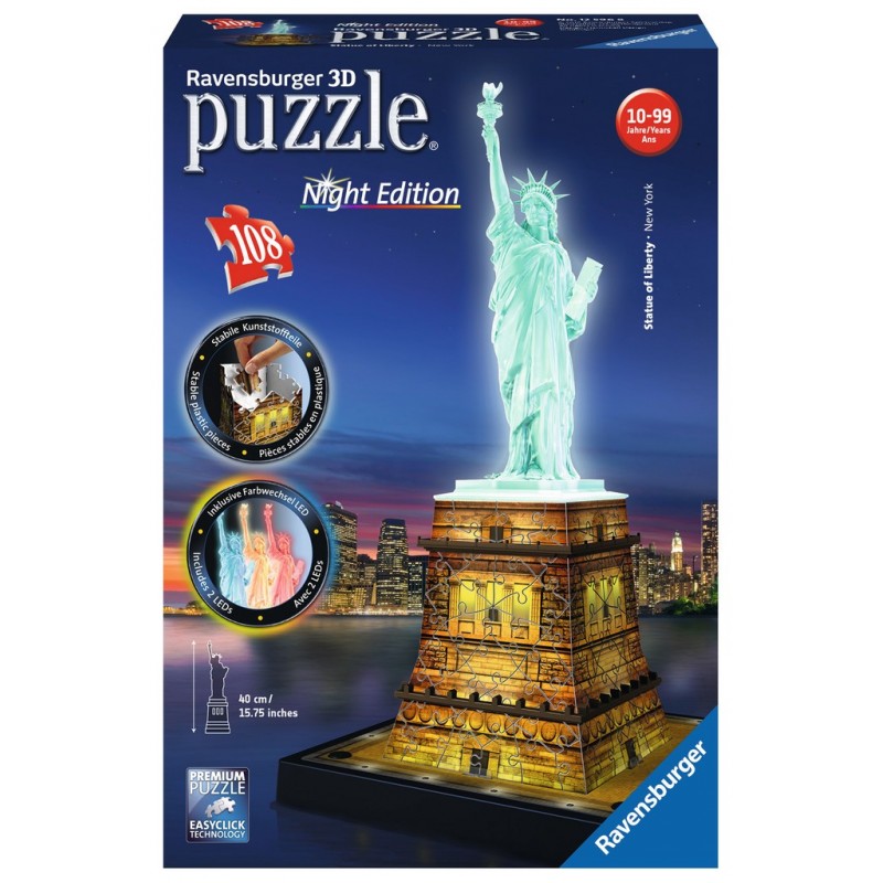 Ravensburger 00.012.596 Puzle 3D 108 pieza(s)